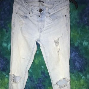 American eagle ripped jeans